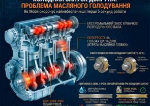 Масляне голодування під час холодного запуску: як Mobil скорочує найнебезпечніші перші 5 секунд роботи двигуна