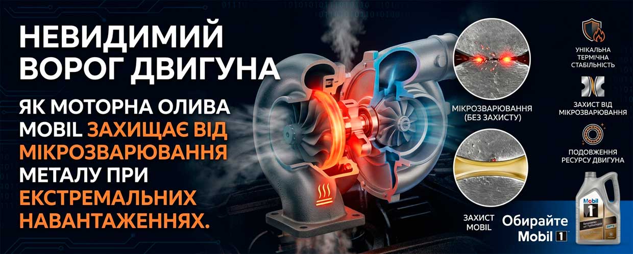 Невидимий ворог двигуна: як моторна олива Mobil захищає від мікрозварювання металу при екстремальних навантаженнях