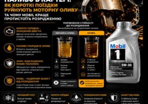 Паливо в картері: як короткі поїздки руйнують моторну оливу та чому Mobil краще протистоїть розрідженню